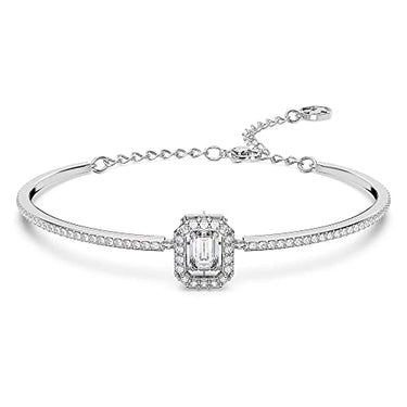 Swarovski Millenia Ohrringe, Rhodinierte Hängeohrringe mit Strahlenden Swarovski Kristallen im Sale
